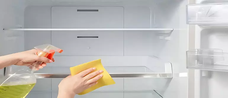 What are some tips to keep your fridge smelling fresh and clean