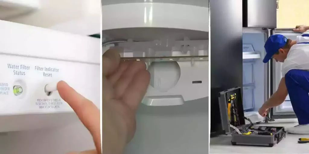 how to fix a refrigerator light that stays on when the door is closed