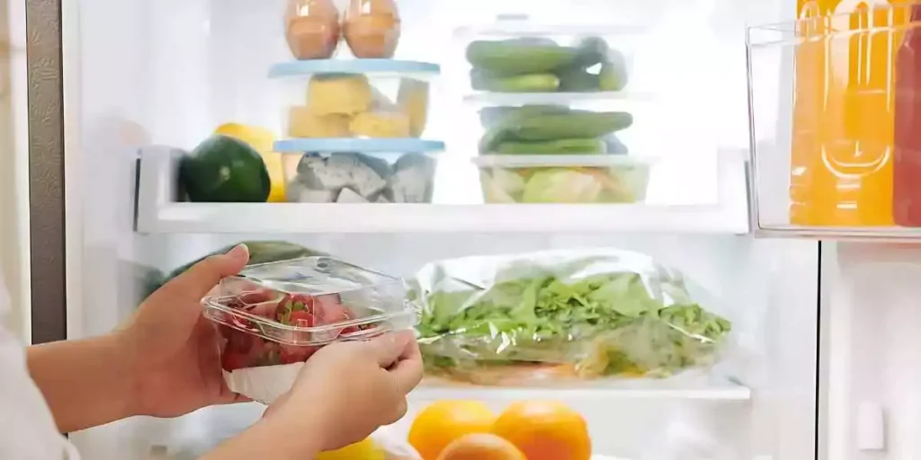keeping your fridge clean and properly storing your food