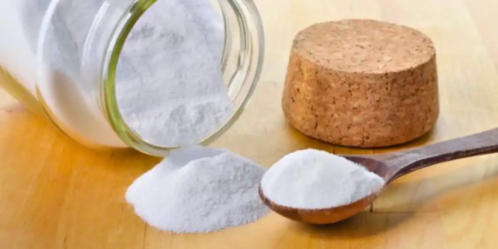 apply rust remover or baking soda paste