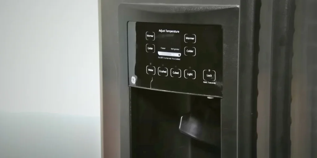 ge refrigerator control panel not working after power outage
