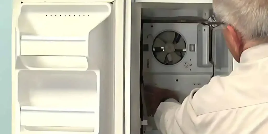 ge refrigerator evaporator fan noise