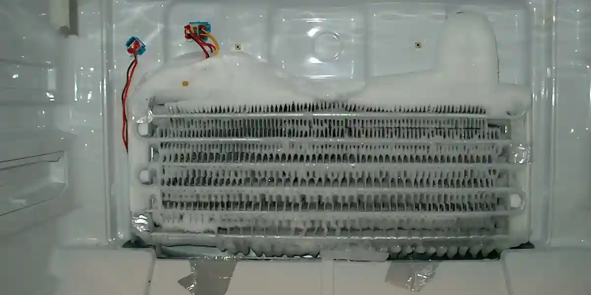 ice on evaporator coil refrigerator