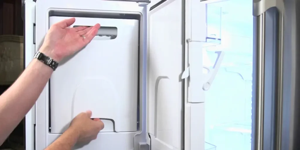 inspect the ice maker