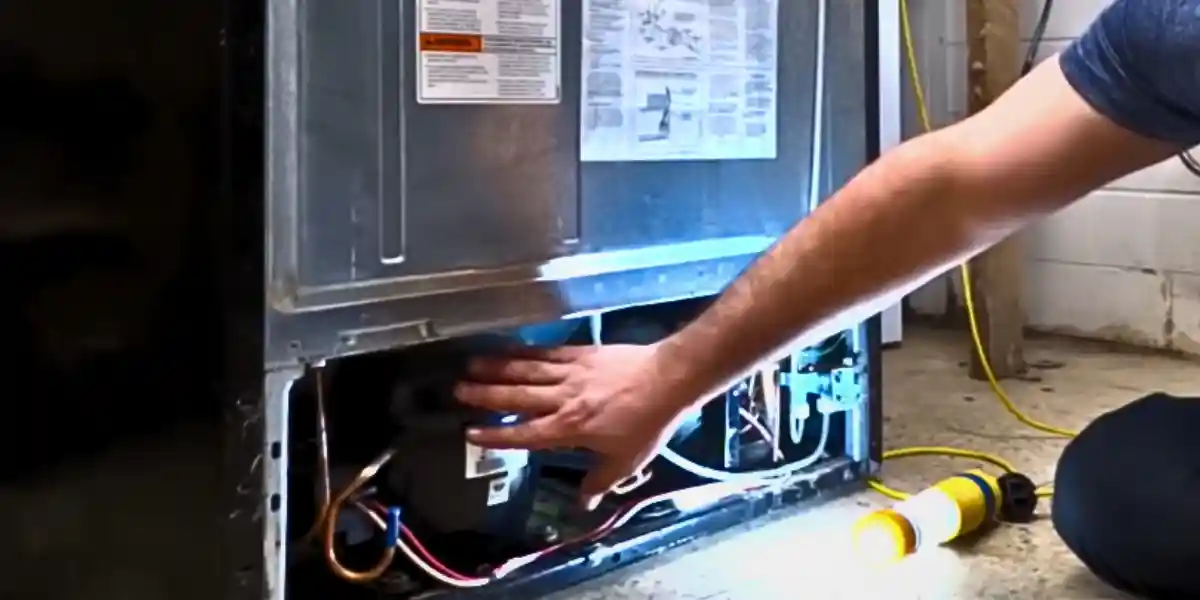 is it normal for a refrigerator compressor to feel cold to touch