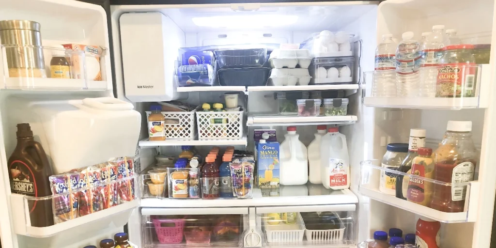 keep the freezer organized