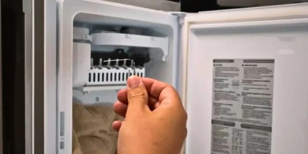 obstructions in the ice maker assembly