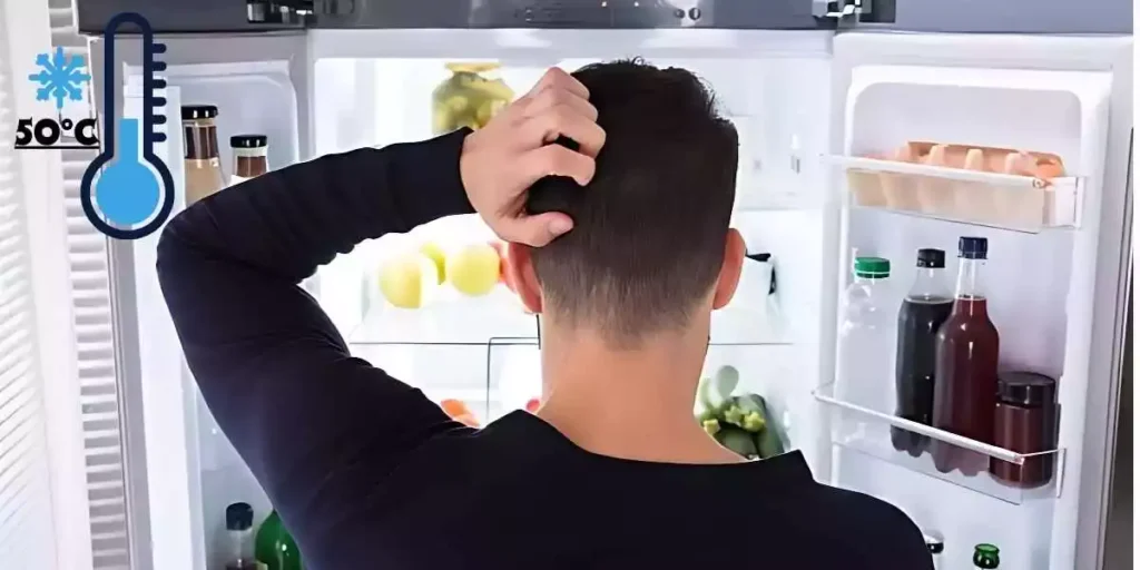 refrigerator only cools to 50 degrees