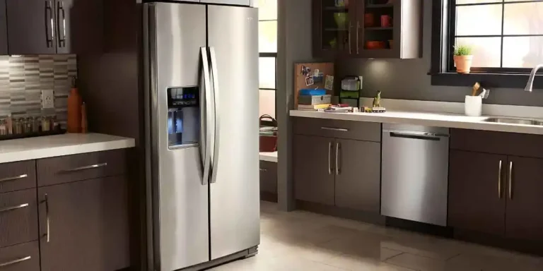 Refrigerator With Stainless Steel Sides: Modern Elegance