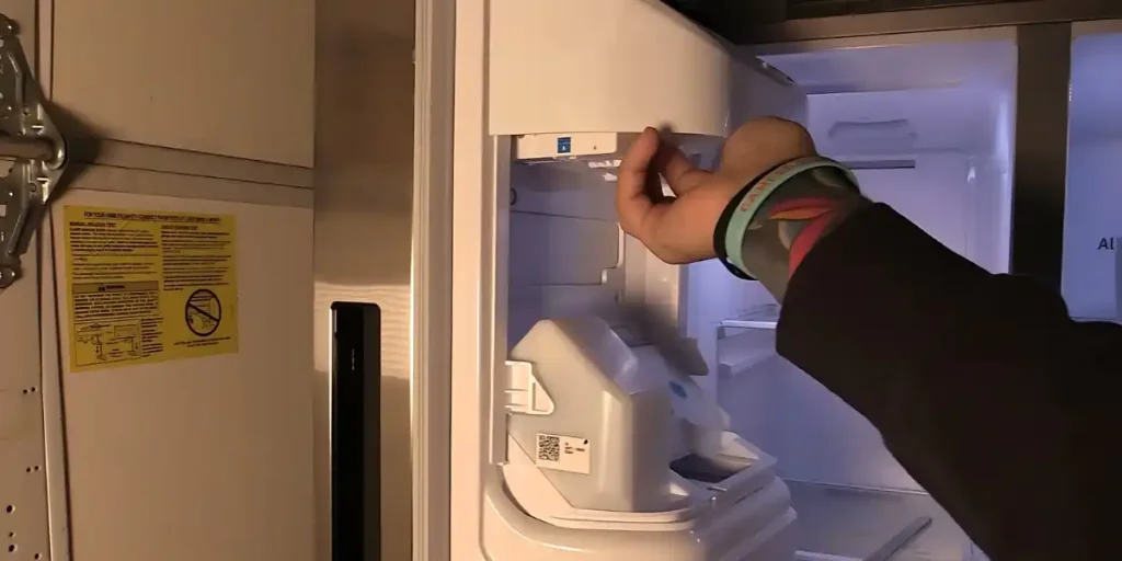 reset the ice maker