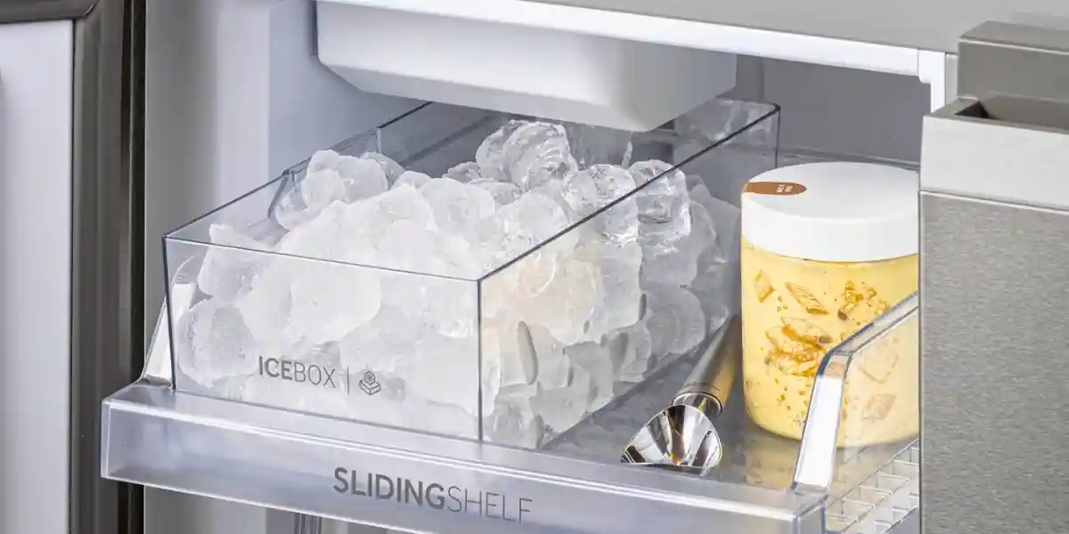samsung refrigerator not making ice bottom freezer