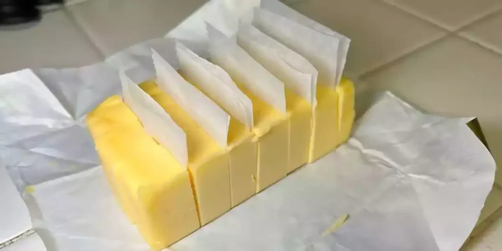 separate the butter