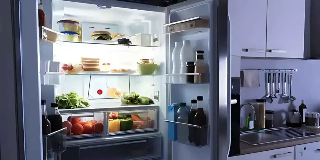 the amount of food in your refrigerator