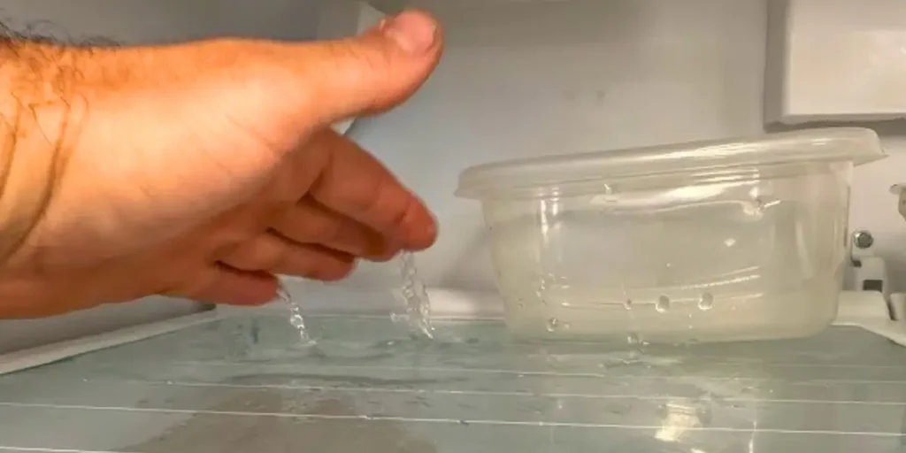why is my frigidaire refrigerator leaking water inside