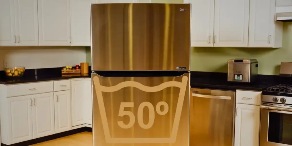 why is my lg refrigerator only cooling to 50 degrees