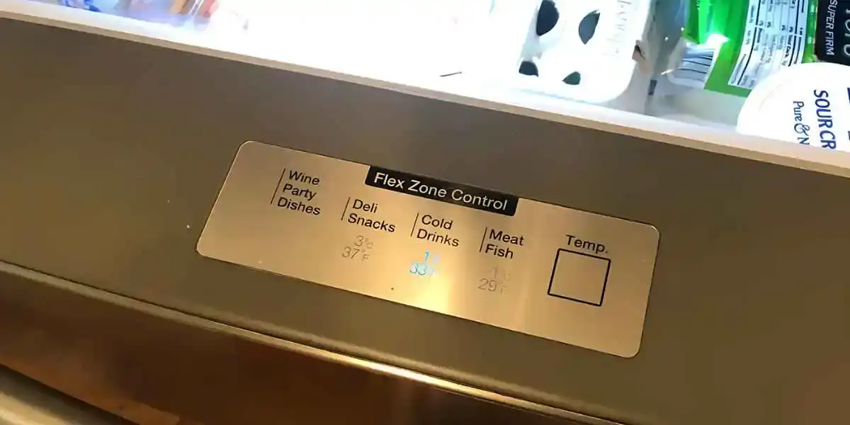 why is my samsung refrigerator flex zone control not responding