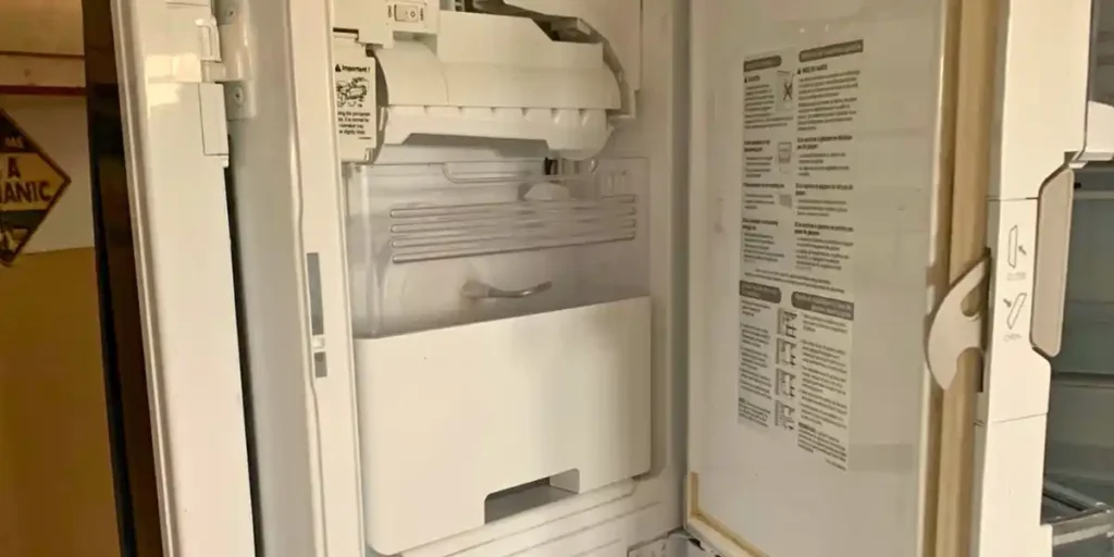 why is your kenmore elite refrigerator leaking water from the ice maker