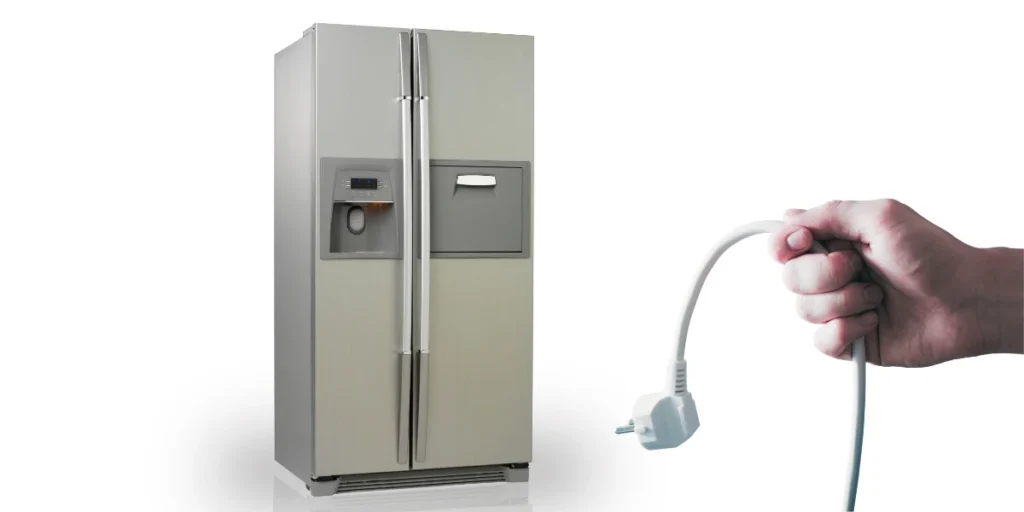 why won't my fridge turn on after unplugging