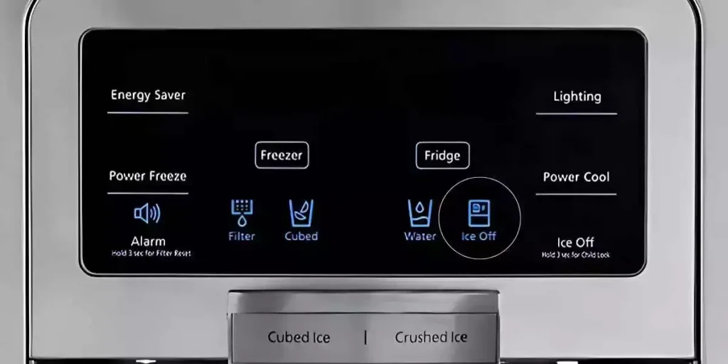why your samsung fridge ice off light won't turn off