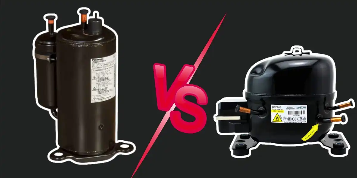 ac compressor vs refrigerator compressor
