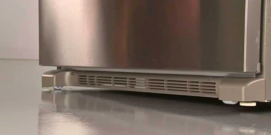 incorrect refrigerator leveling