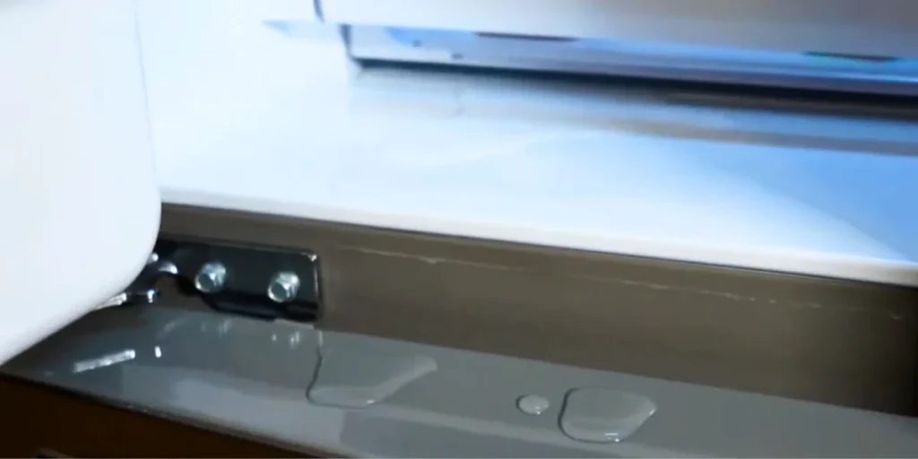 lg french door refrigerator leaking water from door