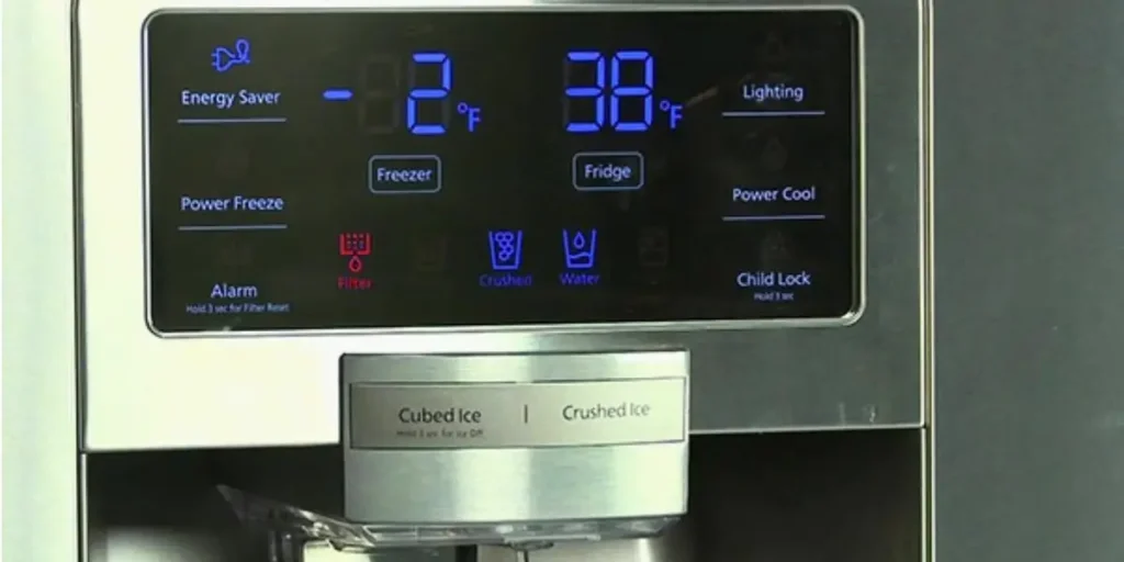 why is my samsung fridge blinking 38