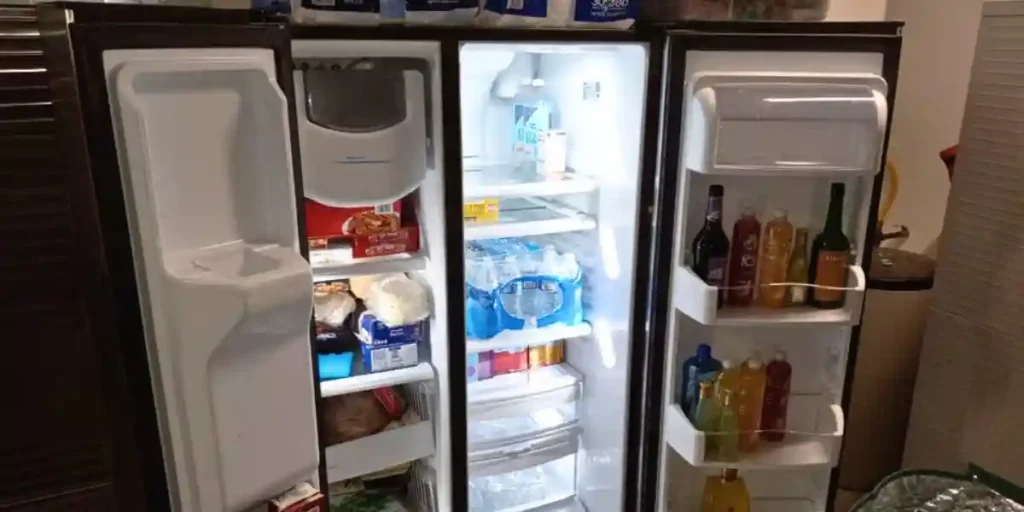 ge side by side refrigerator freezer light not working