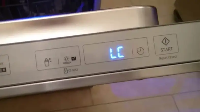 Samsung Dishwasher Error Codes 1 How To Solve Samsung Dishwasher LC Error Code