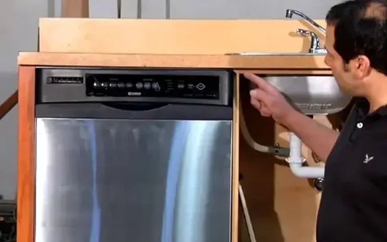 where is the model number on a bosch dishwasher featured